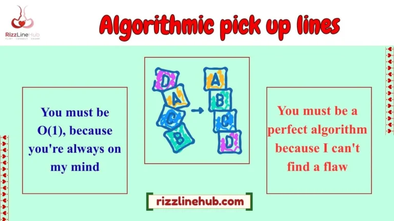 algorithmic pick up lines