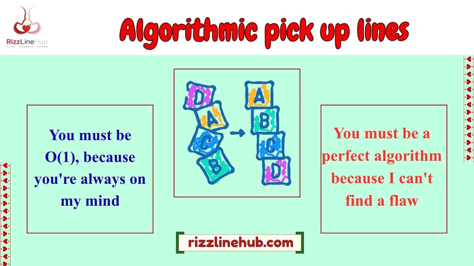 algorithmic pick up lines