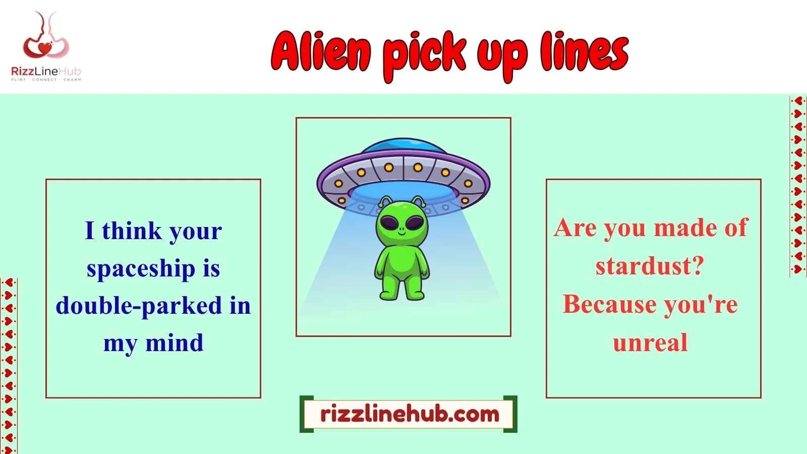 alien pick up lines