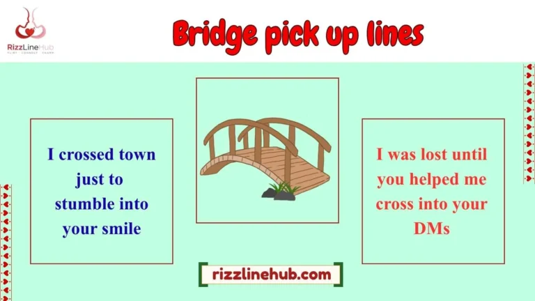 bridge pick up lines