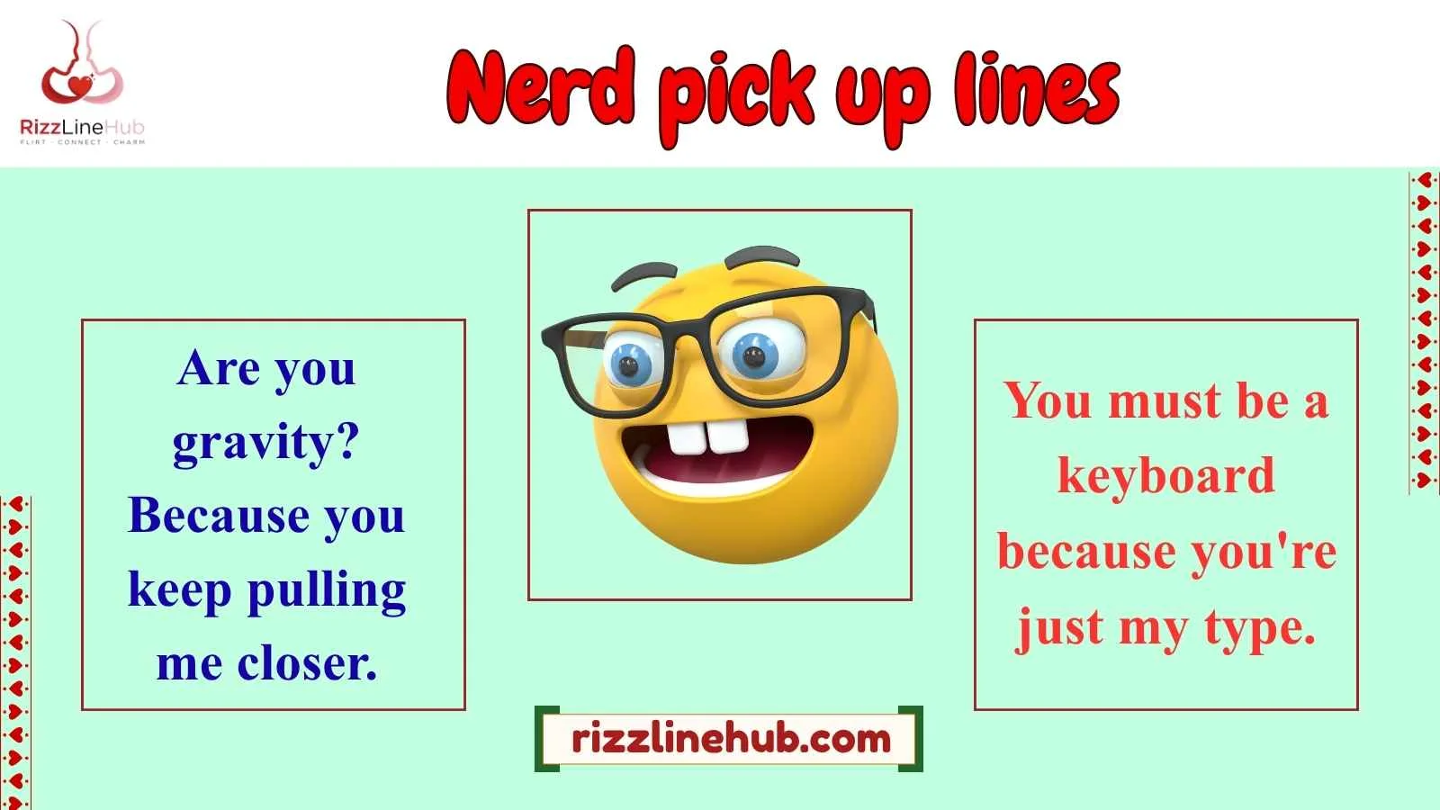 nerd pick up lines