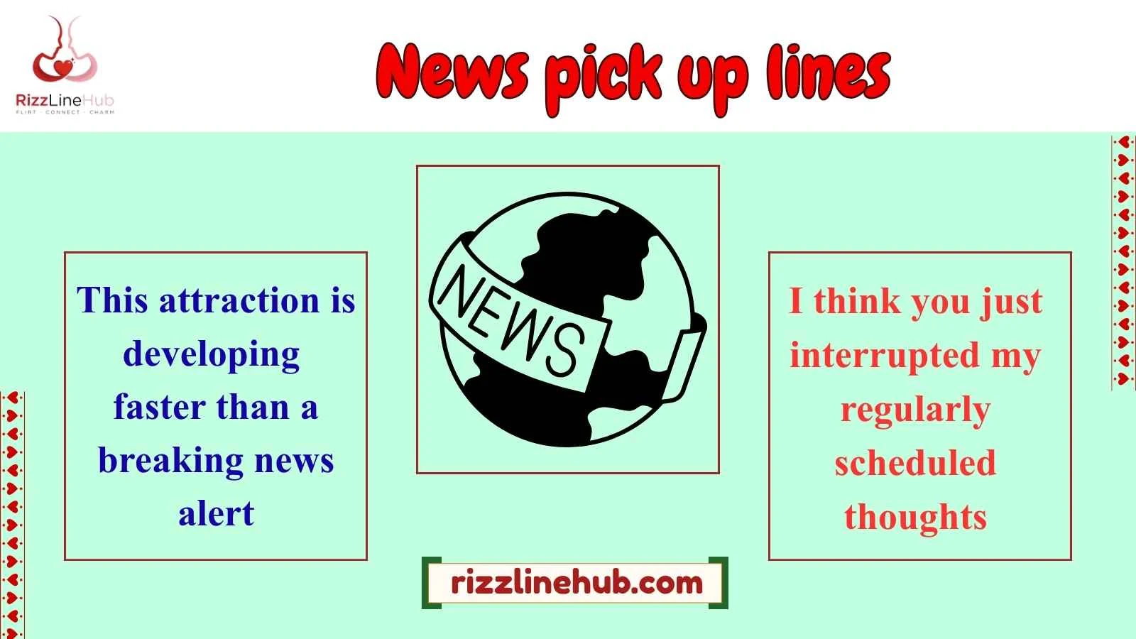 news pick up lines
