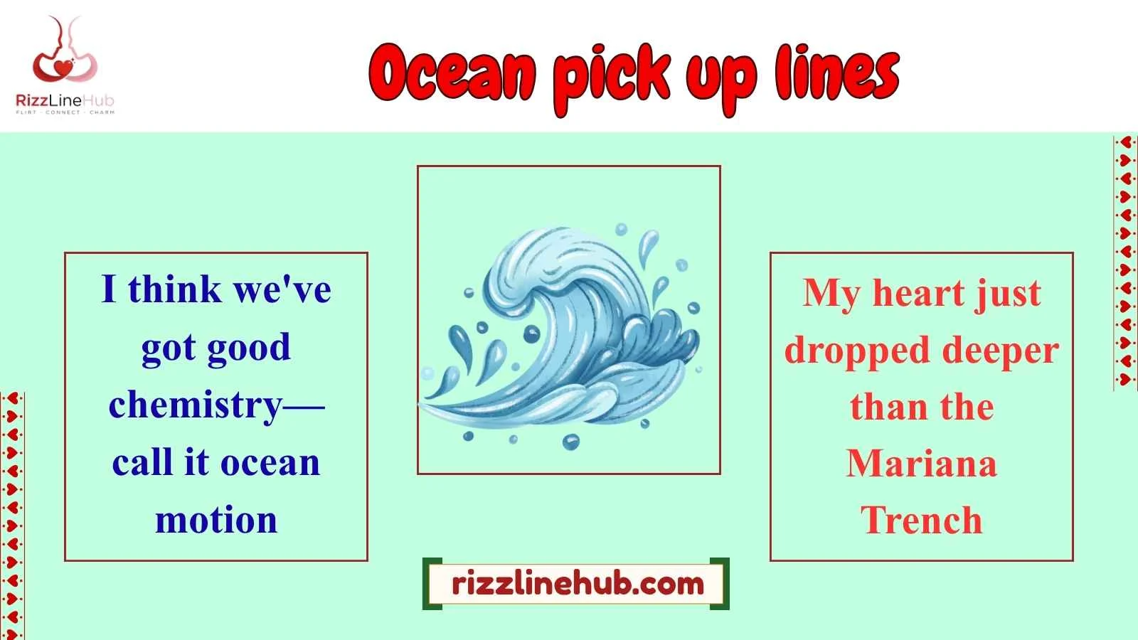 ocean pick up lines
