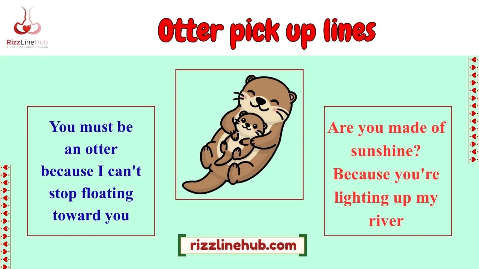 otter pick up lines