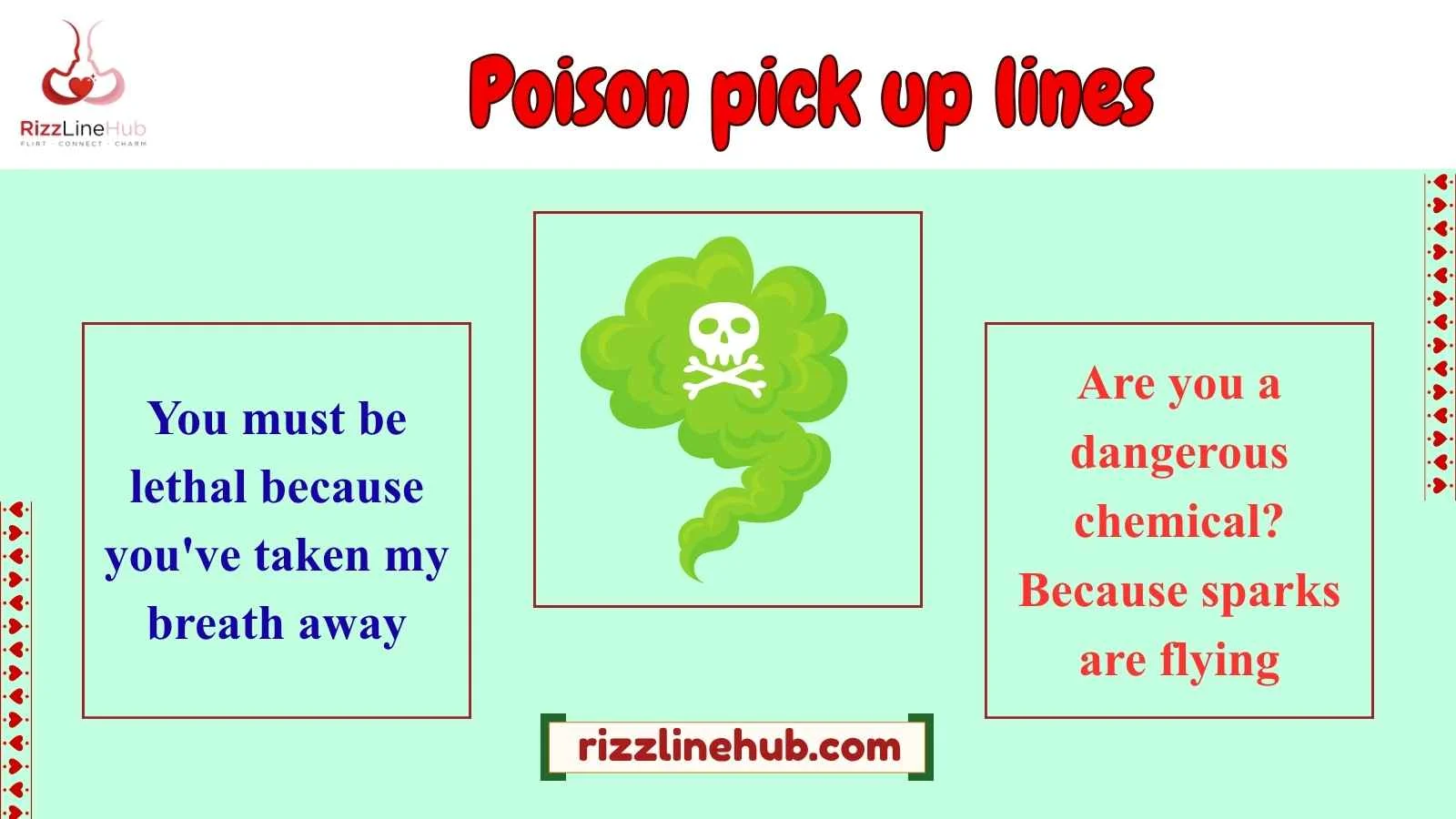 poison pick up lines