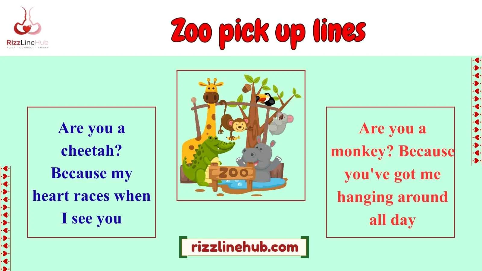 zoo pick up lines