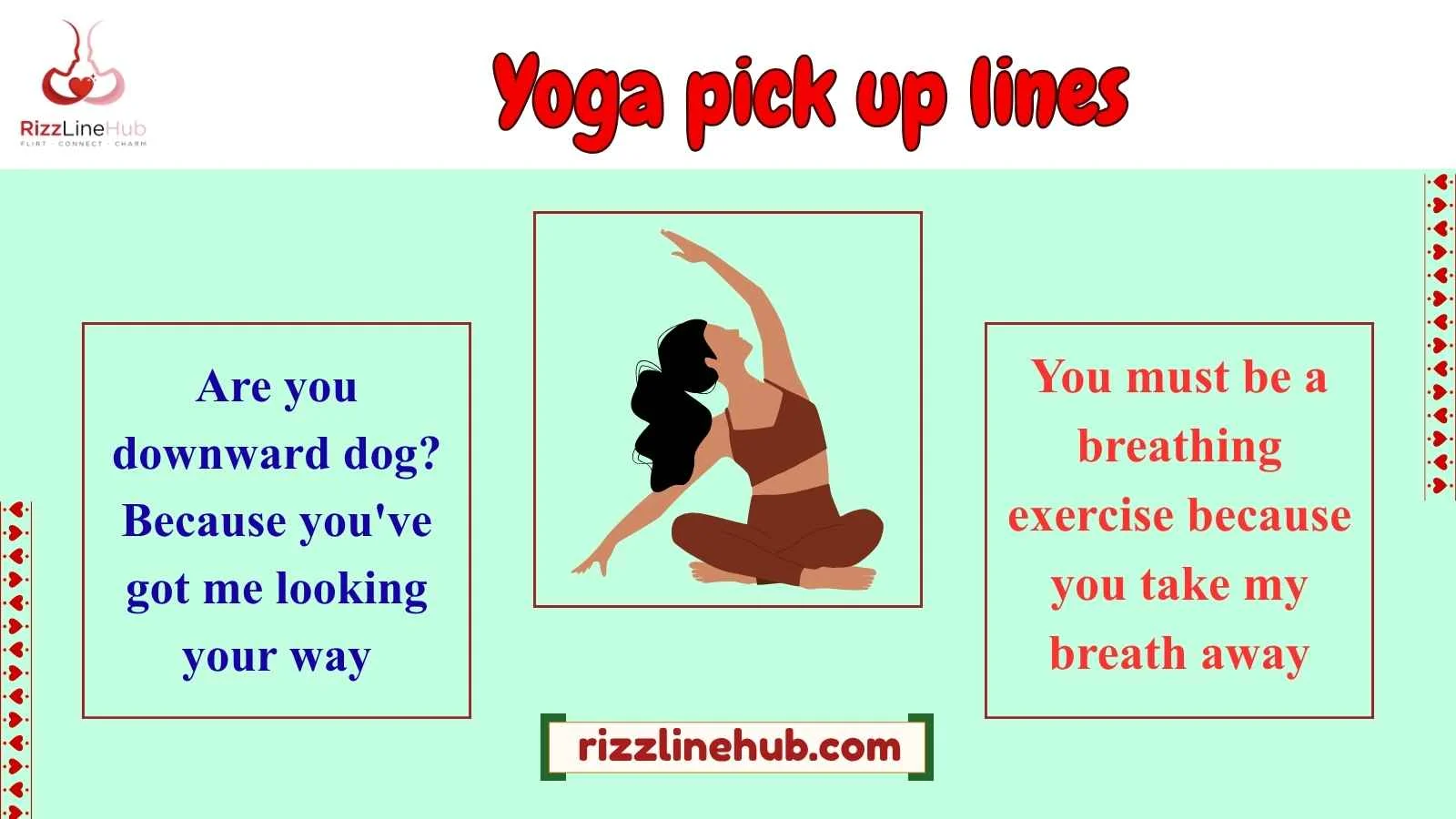 yoga pick up lines