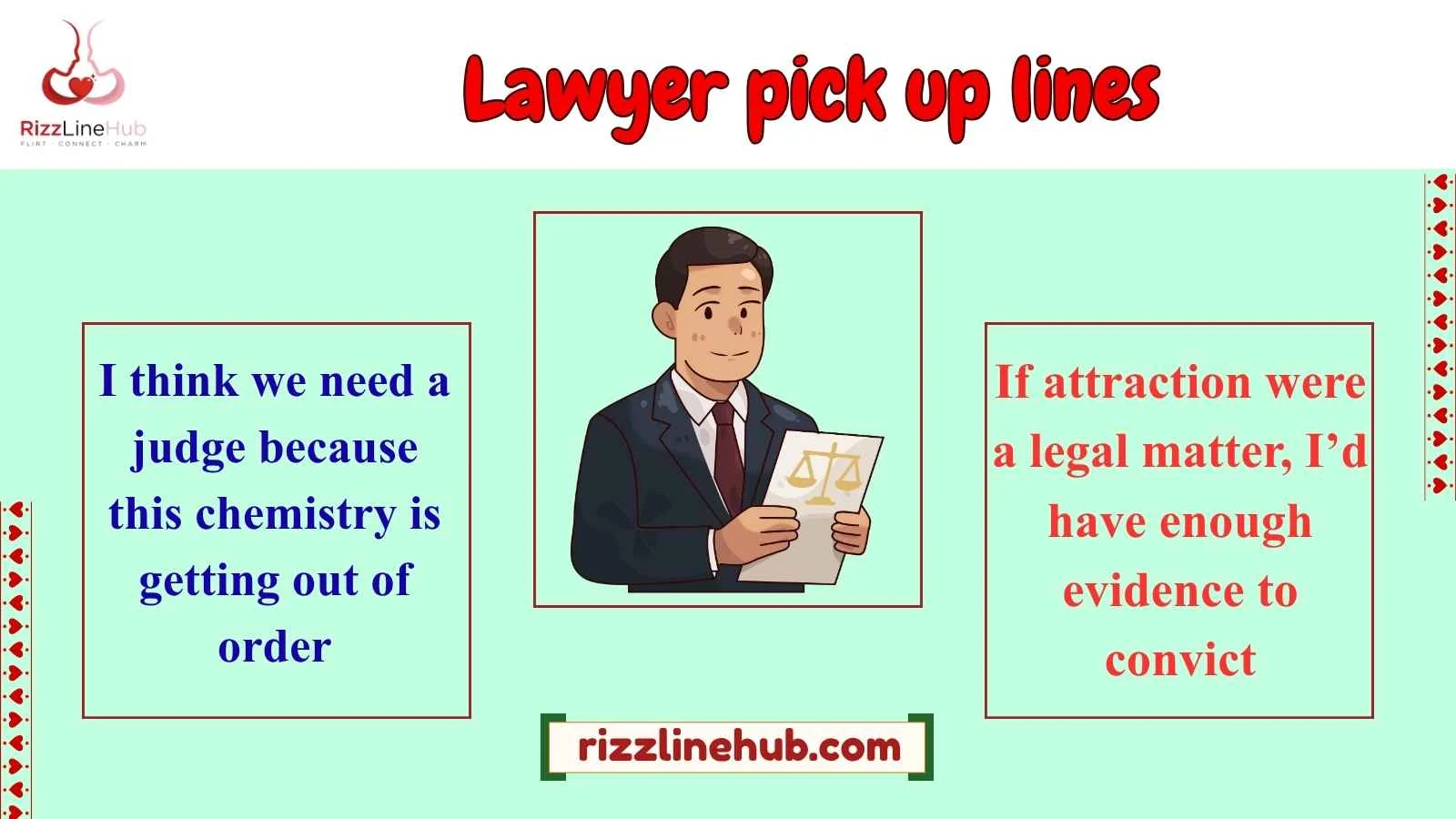 lawyer pick up lines