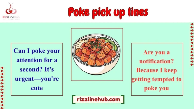 poke pick up lines